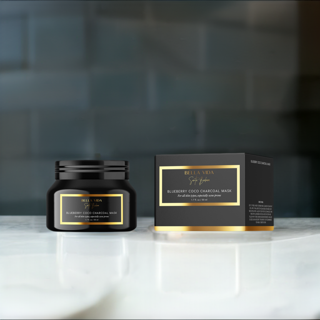 Bella Vida SB Blueberry Coco Charcoal Mask